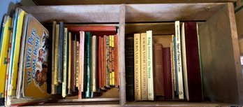 Vintage Box Lot Of Books