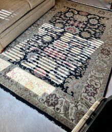 Ethan Allen Ziegler Espresso Area Rug