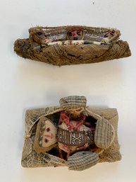 Vintage Handmade Chancay Burial Dolls