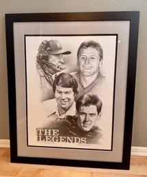 Michael Reagan Signed Print The Legends