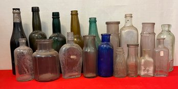 18 Vintage Bottles