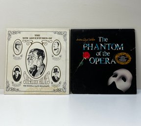 The Phantom Of The Opera - Polydor LP And New Adventures Sherlock Holmes Original Radio Vinyl