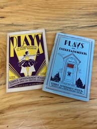 Two Vintage Plays Pamphlets