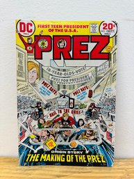 Prez First Teen President Comic Book