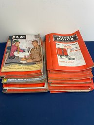 Lot Of Auto Magazines From The 30s & 50s