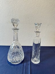 Crystal Decanters  (2)