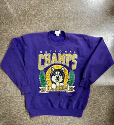 1991 University Of Washington Sweatshirt