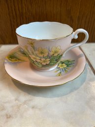 Aynsley Cup & Saucer - Made In England