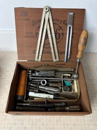 Box Of Misc Small Tools