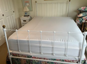 Queen Metal Shabby Chic  Bed Frame