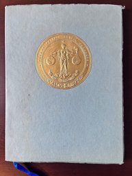 Panama Pacific Dental Congress Dated 1915 Book.