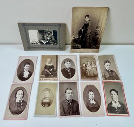 Antique Women And Children Photographs