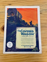 The Covered Wagon -a James Cruze Production Pamphlet