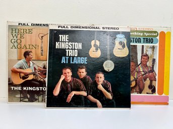 Three The Kingston Trio Albums