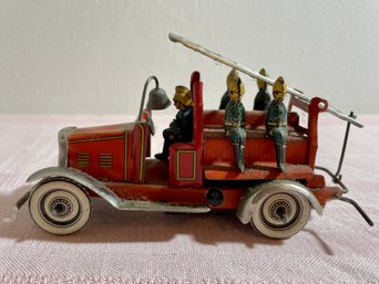 Vintage Tin Firetruck