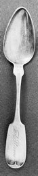 Matson Pure  Coin Spoon, Marked F A Stevens.