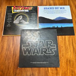 Three Soundtrack Lps Star Wars And More