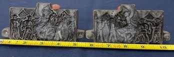 Vintage Colonial Army Men Molds.