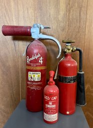 Lot Of Fire Extinguisher's