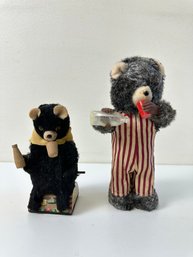 Two Vintage Toy Bears Mar Toys