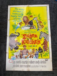 Zebra In The Kitchen - Movie Poster