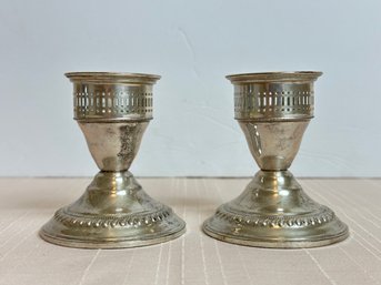 Weighted Sterling Candlesticks
