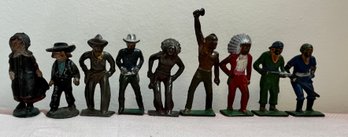 Lot Of Cast Metal Figures
