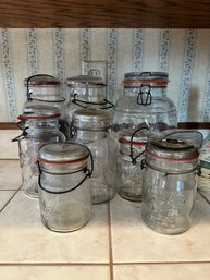 Lot Of 9 Jars
