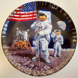 'The Eagle Has Landed' Collector Plate By The Fleetwood Collection