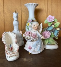 Lot Of Five Porcelain Figures