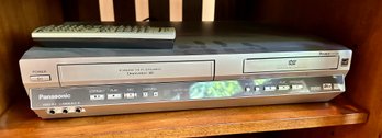 Panasonic Double Feature DVD VHS Player