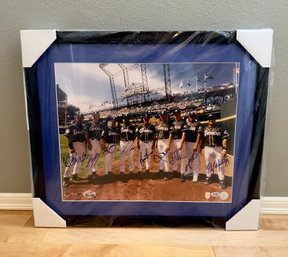 2001 Mariners Autographed All Star Game Photo