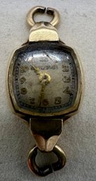 Lady's Bulova Watch Stamped 14K 17 Jewels