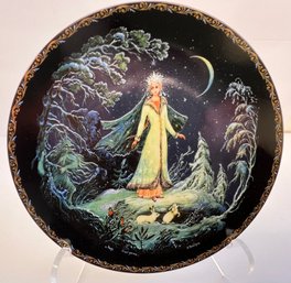 2-Collector Russian Plates 'The Snowmaiden'
