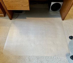 Plastic Floor Desk Mat