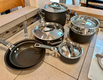 Six Kirkland Signature Pots And Pans