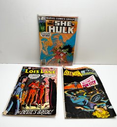 Vintage 1970 1980 Superhero Comic Books