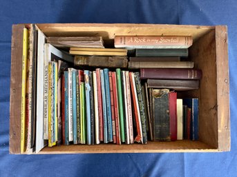 Box Lot Of Vintage Books