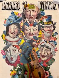 Frank Zappas Mothers Of Invention Poster Kieser