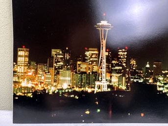 Original Photograph Of Seattle At Night