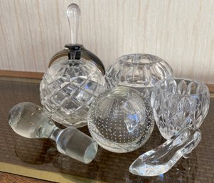 Lot Of Glass Items