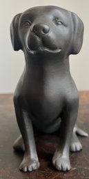 Sitting Labrador Retriever Statue.