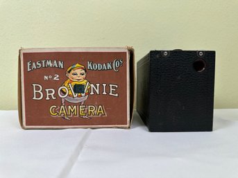 Eastman Kodak Co #2 Brownie With The Original Box