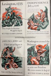 WW 2 Poster Buy War Stamps And Bonds 25x38