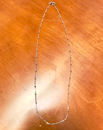 14k Necklace With White Gold And Yellow Gold