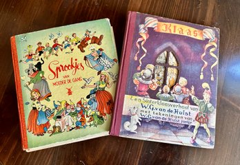 Two Vintage Dutch Childrens Books