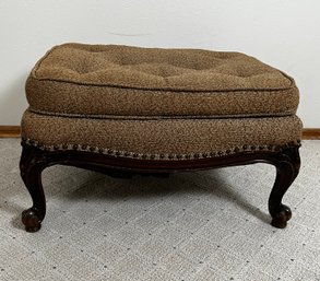 Traditional Large Upholstered Ottoman *Local Pick-Up Only*