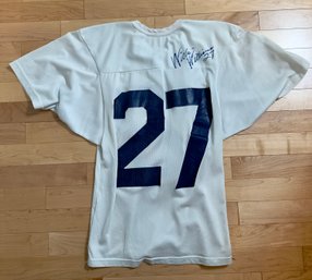 Willie Williams #27 Signed By Sharpie Football Jersey