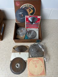 Lot Of Small 4 Saw Blades