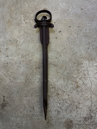 Antique Cast Iron Hay Spear